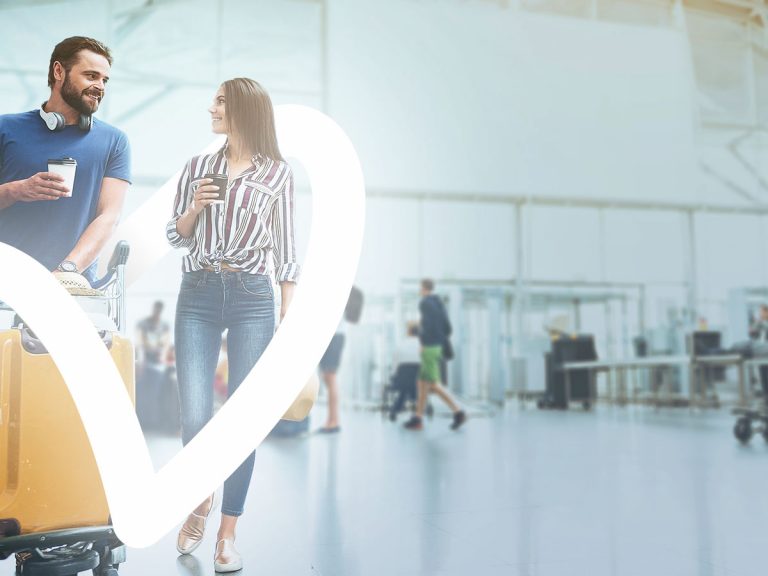 queue and flow management Gatwick airport veovo